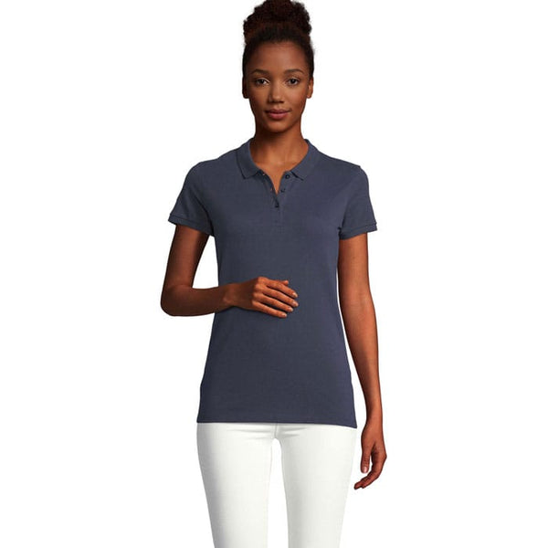 Polo  Planet Donna 170G blu navy / XS - personalizzabile con logo
