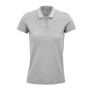 Polo  Planet Donna 170G grigio / XS - personalizzabile con logo