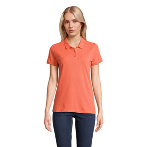 Polo  Planet Donna 170G Pop Orange / XS - personalizzabile con logo