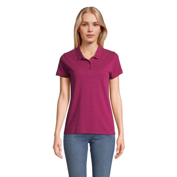 Polo  Planet Donna 170G viola / XS - personalizzabile con logo