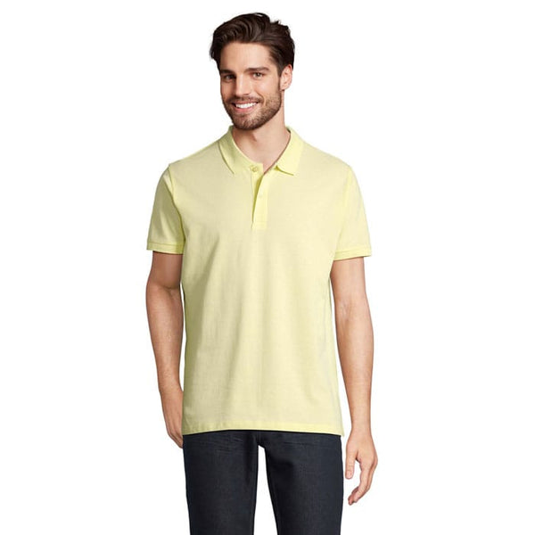 Polo  Planet Uomo 170G giallo / S - personalizzabile con logo