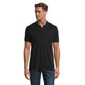 Polo  Planet Uomo 170G Nero / S - personalizzabile con logo
