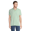 Polo  Planet Uomo 170G verde calce / S - personalizzabile con logo