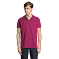 Polo  Planet Uomo 170G viola / S - personalizzabile con logo