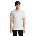 Polo  Primavera Ii Uomo 210G Bianco / S - personalizzabile con logo