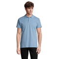 Polo  Primavera Ii Uomo 210G Cielo / S - personalizzabile con logo