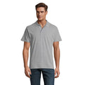Polo  Primavera Ii Uomo 210G Grigio Melange 2 / S - personalizzabile con logo