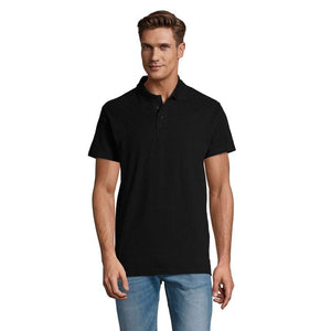 Polo  Primavera Ii Uomo 210G Nero / S - personalizzabile con logo