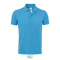 Polo Prime-Men -200G azzurro / S - personalizzabile con logo