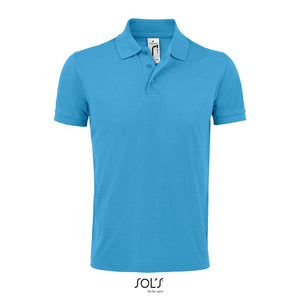 Polo Prime-Men -200G azzurro / S - personalizzabile con logo
