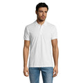 Polo Prime-Men -200G Bianco / S - personalizzabile con logo