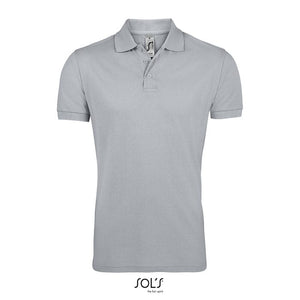 Polo Prime-Men -200G Grigio Puro / S - personalizzabile con logo