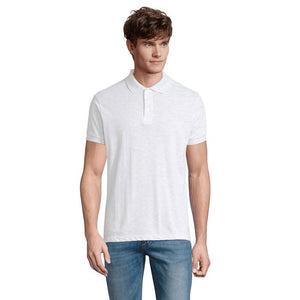 Polo Prime-Men -200G grigio / S - personalizzabile con logo