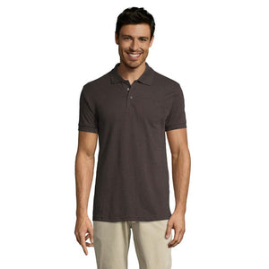 Polo Prime-Men -200G Grigio Scuro / S - personalizzabile con logo