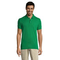 Polo Prime-Men -200G Verde Foglia / S - personalizzabile con logo