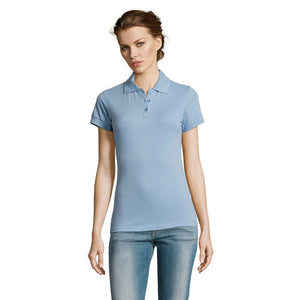 Polo Prime Women  200G azzurro / S - personalizzabile con logo