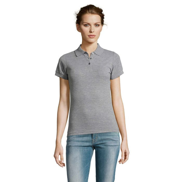 Polo Prime Women  200G grigio / S - personalizzabile con logo