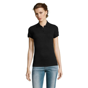 Polo Prime Women  200G Nero / S - personalizzabile con logo