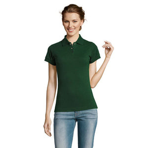 Polo Prime Women  200G verde / S - personalizzabile con logo