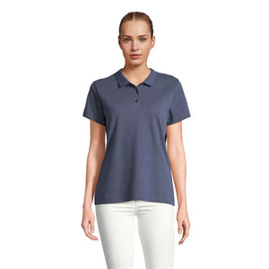 Polo Pulse  Donna Denim / XS - personalizzabile con logo