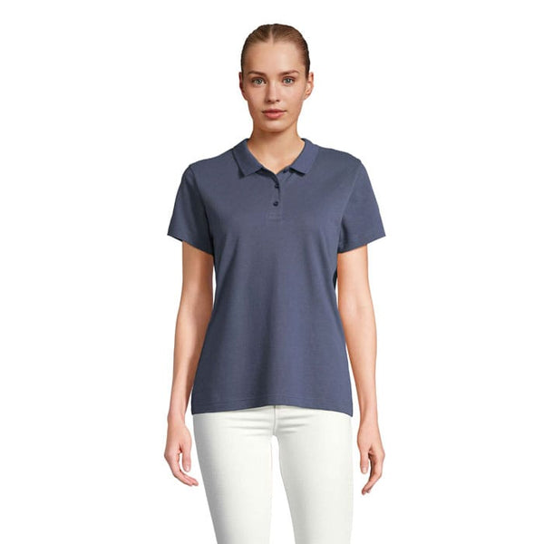 Polo Pulse  Donna Denim / XS - personalizzabile con logo