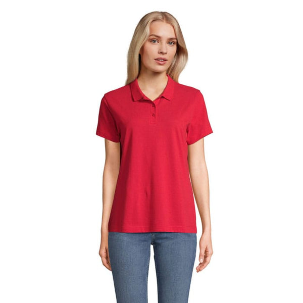 Polo Pulse  Donna Rosso / XS - personalizzabile con logo