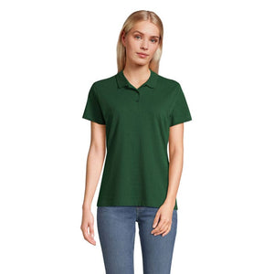 Polo Pulse  Donna verde / XS - personalizzabile con logo