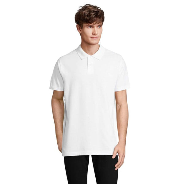 Polo Pulse Unisex Bianco / S - personalizzabile con logo