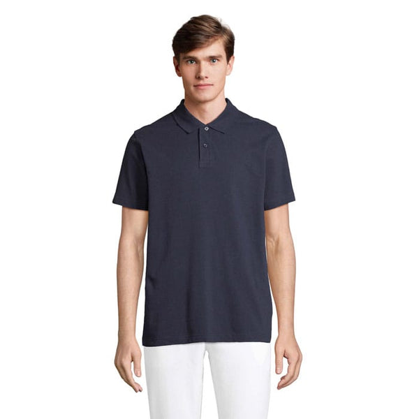 Polo Pulse Unisex blu navy / S - personalizzabile con logo