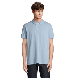 Polo Pulse Unisex Cielo / S - personalizzabile con logo