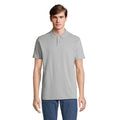 Polo Pulse Unisex Grigio Puro / S - personalizzabile con logo