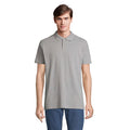 Polo Pulse Unisex grigio / S - personalizzabile con logo