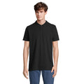 Polo Pulse Unisex Nero / S - personalizzabile con logo