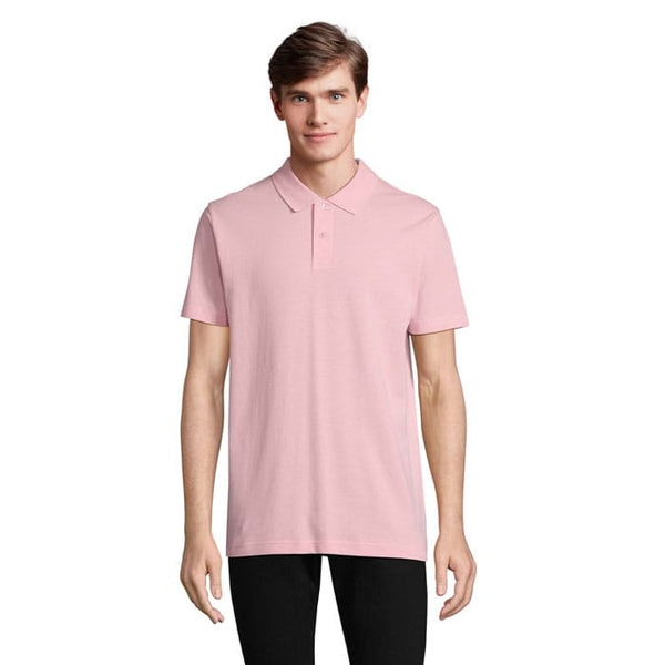 Polo Pulse Unisex rosa / S - personalizzabile con logo