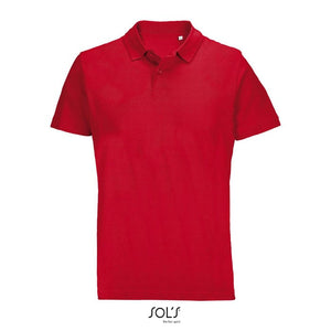 Polo Pulse Unisex Rosso / S - personalizzabile con logo