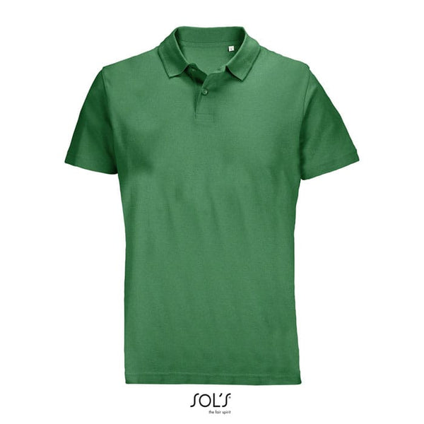 Polo Pulse Unisex Verde Foglia / S - personalizzabile con logo