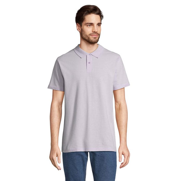 Polo Pulse Unisex viola / S - personalizzabile con logo