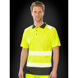 Polo Recycled Safety Shirt - personalizzabile con logo