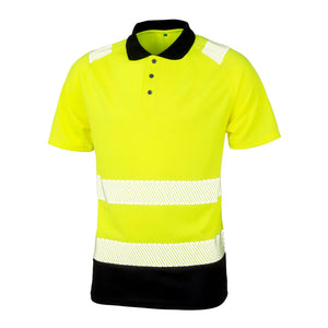 Polo Recycled Safety Shirt - personalizzabile con logo