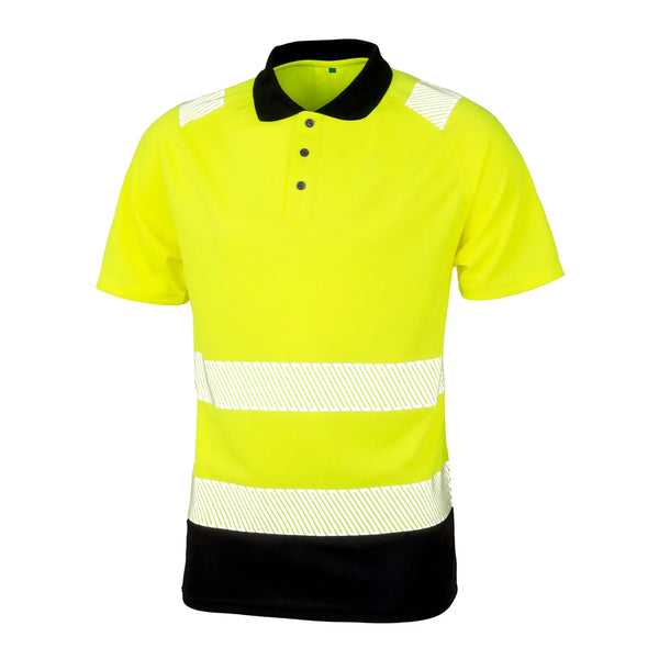 Polo Recycled Safety Shirt - personalizzabile con logo