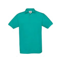 Polo Safran azzurro / S - personalizzabile con logo