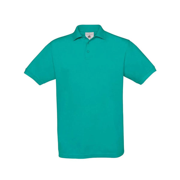 Polo Safran azzurro / S - personalizzabile con logo
