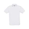 Polo Safran bianco / S - personalizzabile con logo