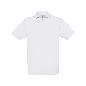 Polo Safran bianco / S - personalizzabile con logo