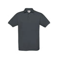 Polo Safran dark grey / S - personalizzabile con logo