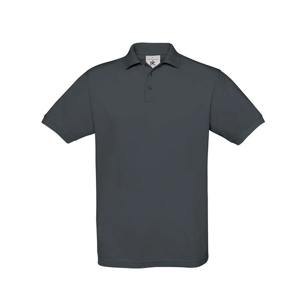 Polo Safran dark grey / S - personalizzabile con logo
