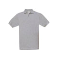 Polo Safran heather grey / S - personalizzabile con logo
