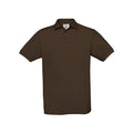 Polo Safran marrone / S - personalizzabile con logo