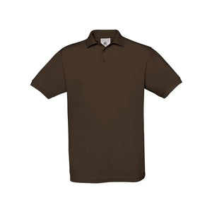 Polo Safran marrone / S - personalizzabile con logo