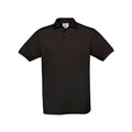 Polo Safran nero / S - personalizzabile con logo